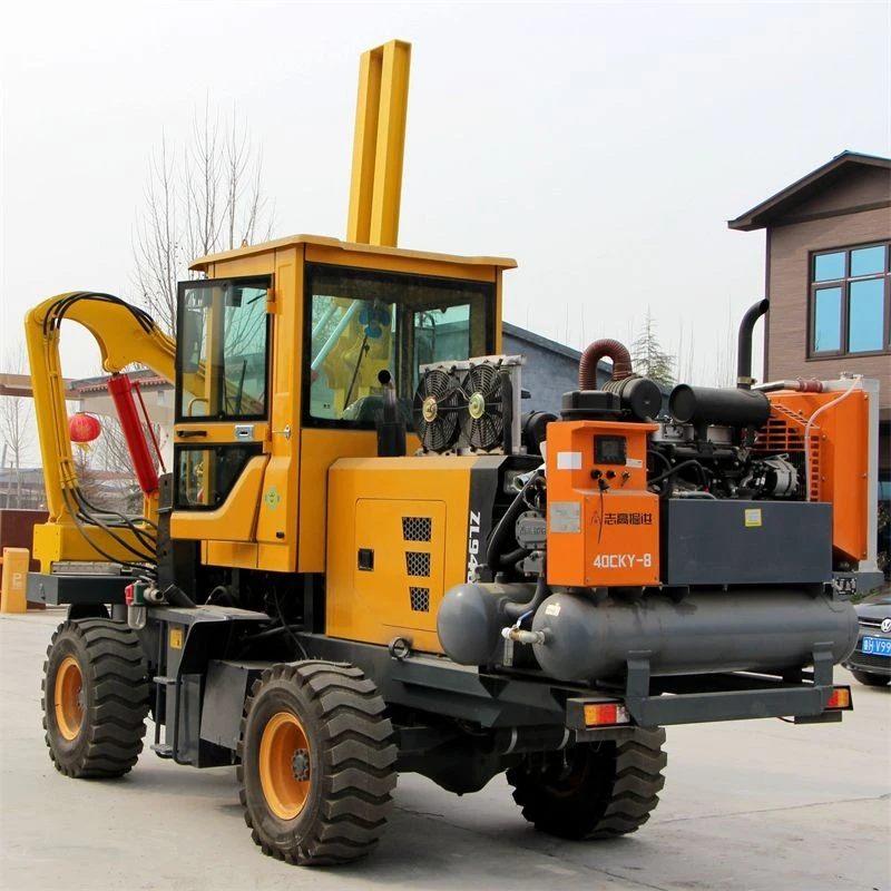 Highway Wave Guardrail Pile Driver suppliers