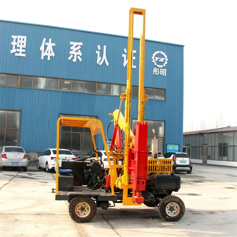 Wave Guardrail Piling Machine factory